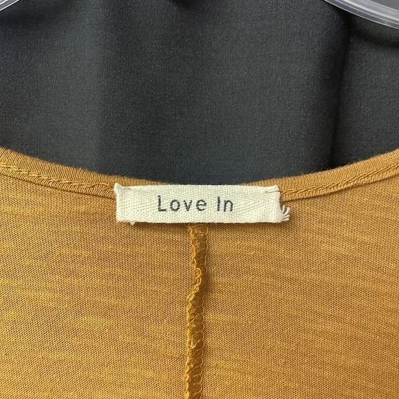 Mustard Oversized Top S - Picture 2 of 5